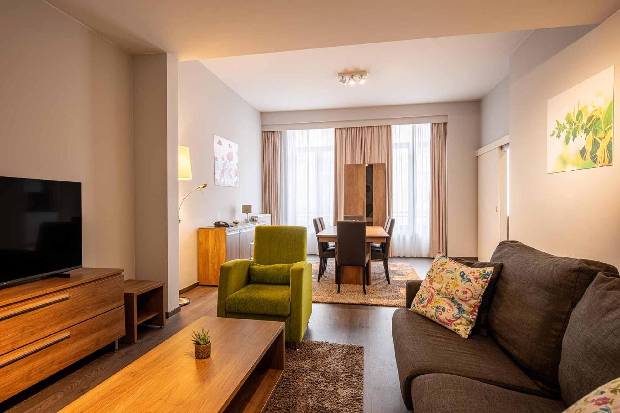 Thon Residence Florence Aparthotel Bryssel Exteriör bild